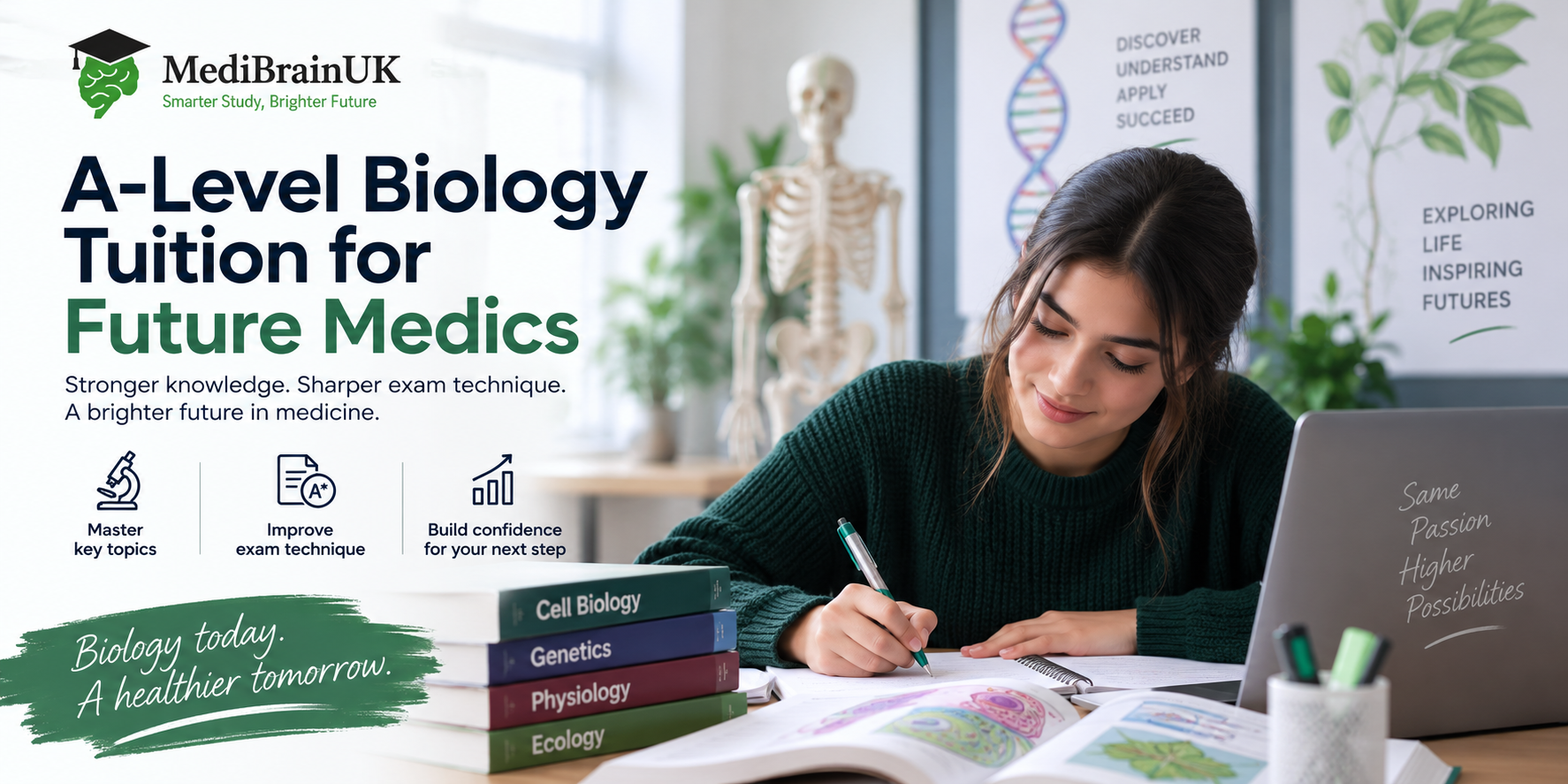A-Level Biology tuition for future medics and dentists