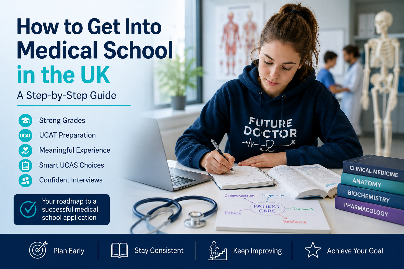 How to get into medical school in the UK step-by-step guide