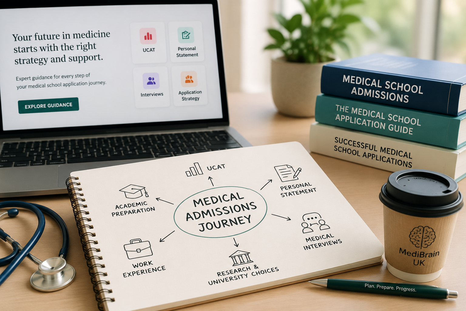 Medical admissions planning resources for UK Medicine and Dentistry applicants